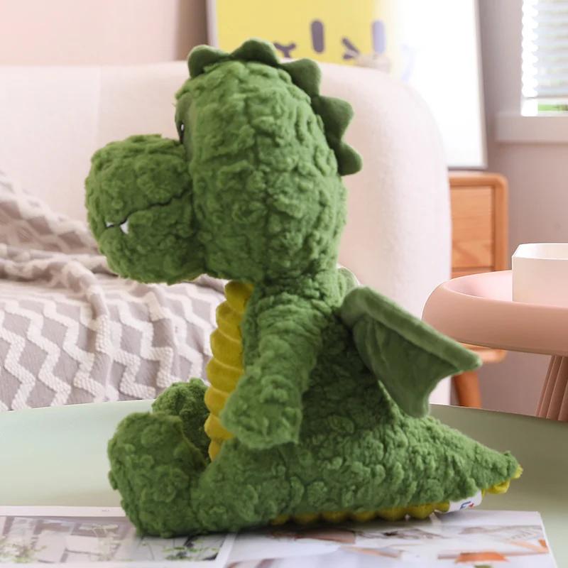 Cute Flying Dragon Plush Toy Cute Plush Stuffed Animal Dinosaur Doll Elf Flying Dragon Kids Birthday Christmas Gift