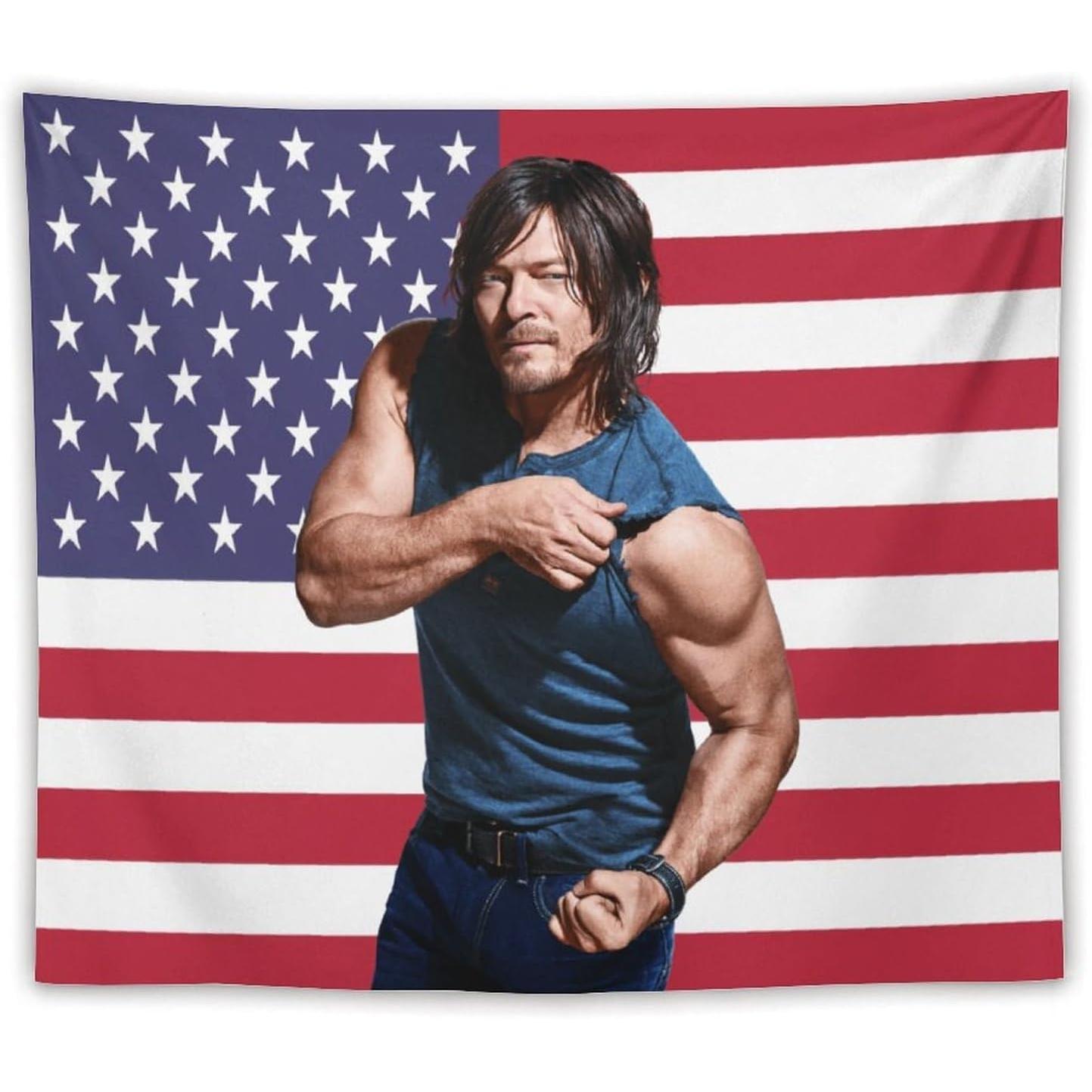Tapestry ykhjsdmz daryl star dixon pink 75x100