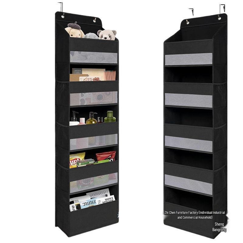 Wall-Mounted Hanging Storage Pocket for Clothes, Dorm Room Organizer, and Bathroom Diaper Holder