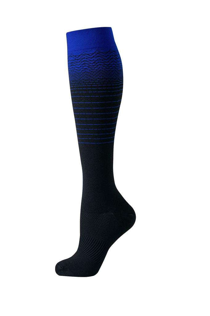 New 200-Pin Gradual Change Pressure Socks Men'S And Women'S Cycling Running Sports Football Socks Outdoor Calf Yoga Socks