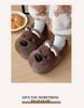 Warm Winter Cartoon Cotton Slippers for Men and Women - Heel Cover, Anti-slip, Suitable for Outdoor Wear
