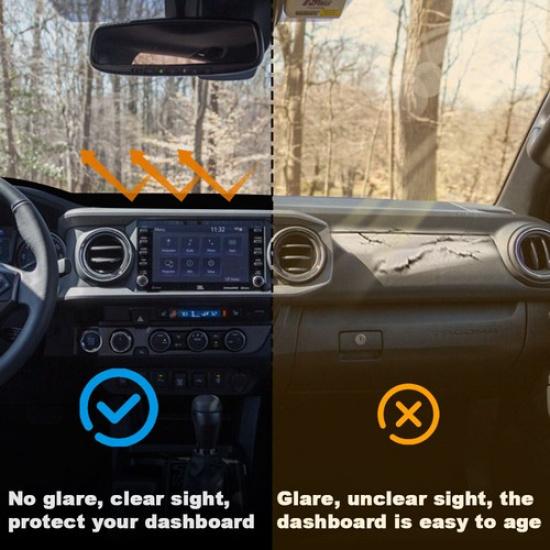 Dash Mat Carpet Dashboard Cover Dash Mat For 1992-1995 1996 Ford F150 F250 F350