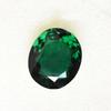 Natural Green Topaz Loose Gemstone Brazilian 19x16mm Oval Shape for Jewelry Making and Crafts