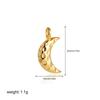 Stainless Steel Moon Star Sun Evil Eyes Pendant DIY Necklace Bracelet for Women Gold Color Mini Charms Jewelry Accessories