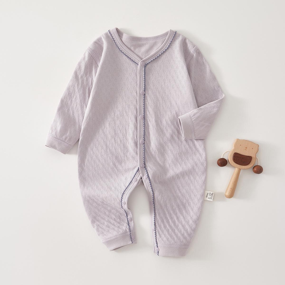 

Spring & Autumn Pure Cotton Boneless Newborn Onesie - Super Cute and Comfy Baby Clothes Size 59