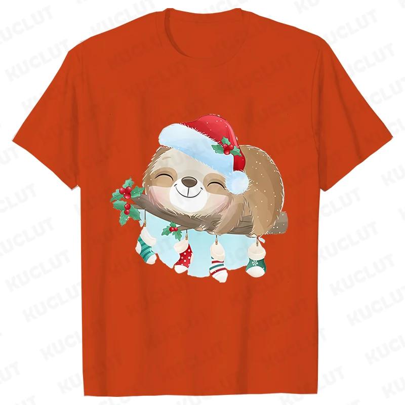 Módní lenochod tričko s krátkým rukávem Y2k trička pro ženy vtipná vánoční světýlka trička dámské halenky korejský ležérní streetwear