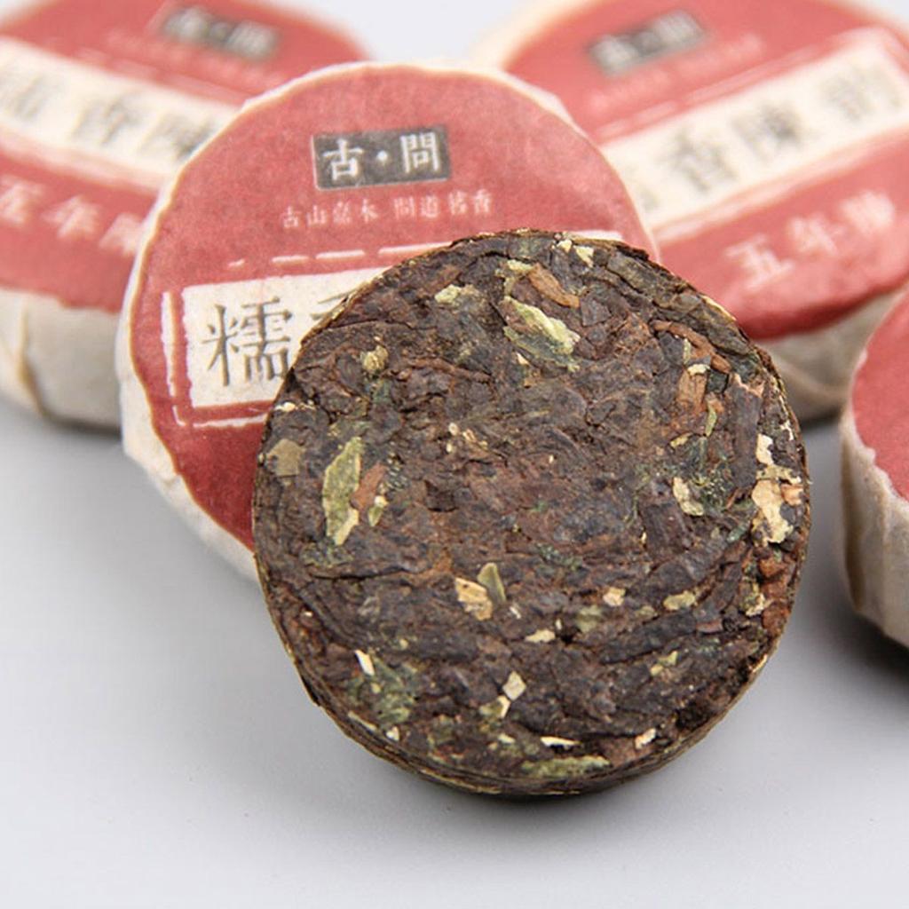 Aged Pu Erh Tuo Tea Glutinous Rice Aroma Fermented Select Tea