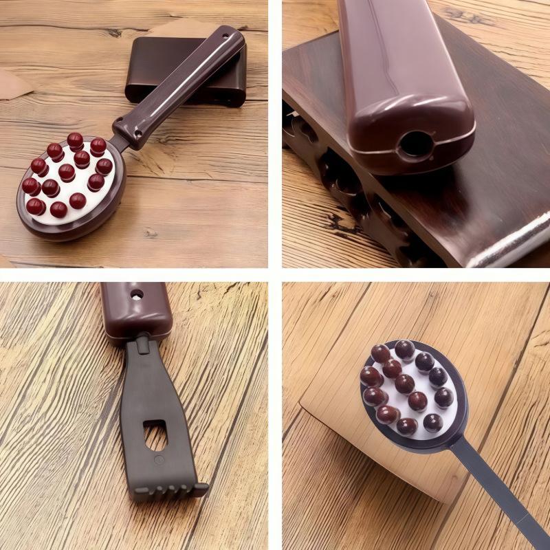 Double-sided Retractable Massage Hammer 1PC Handheld Body Beating Tool for Muscle Relaxation Home Office Daily Use