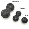 Fitness Ball Double Lacrosse Massage Ball Mobility Peanut Ball for Self-Myofascial Release Deep Tissue EPP