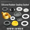 PTFE and Silicone/Nitrile Rubber Gaskets for Gas Pipe Sealing