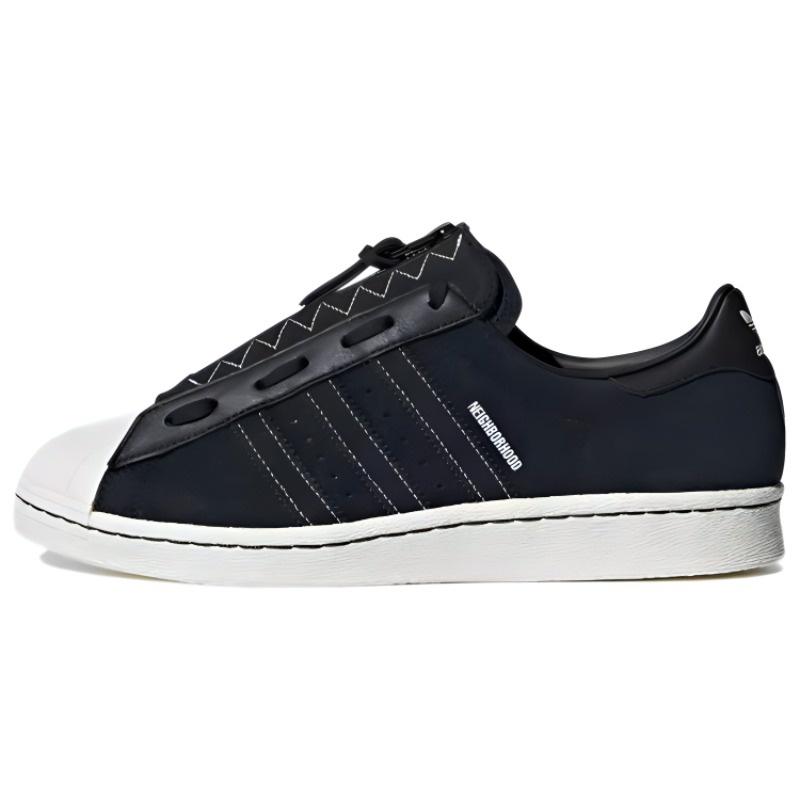 Neighborhood x adidas originals Superstar 80s White Black White Men s GX1400 EU 36⅔