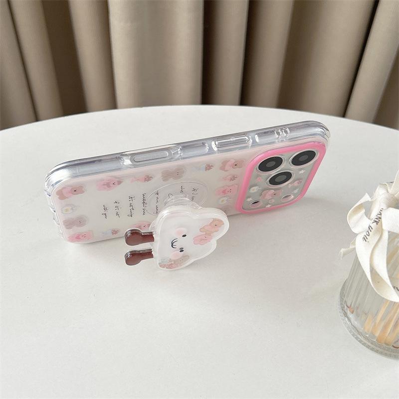 

Customized Girly Heart iPhone 16 Pro Max/15 Pro Case - Small Animal Design iPhone 16