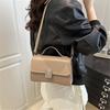 Fashion Popular Retro Crossbody Commuter Shoulder Handheld Crossbody Small Square Bag Female