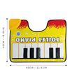 1-5Pcs Toilet Piano Mat Bathroom Funny Toe Music Keyboard Toilet Floor Mat Potty Piano Sounding Bathroom Rug for Home Bathroom