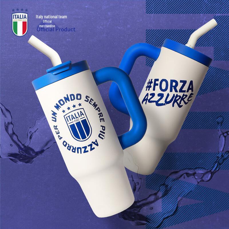 Italy National Team Limited Edition Car Straw Cup