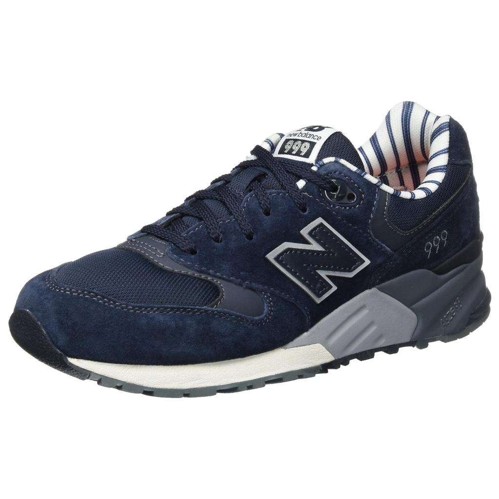 New Balance Comfortable Leather Low-Top Marathon Running Shoes Women Sneaker Blue WL999WF
