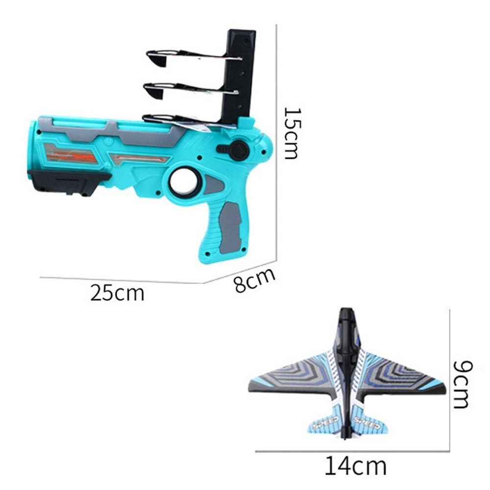 Catapult Plane Toys Sports Game Outdoor Garden Child Airplane Launcher Bubble Catapult Slingshoot Plane Toy Antistress Fidget Toys