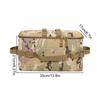 Waterproof Camping Utensil Bag Seasoning Jar Pouch Large Zippered Portable Camp Utensil Bag for Picnic Barbecue Traveling
