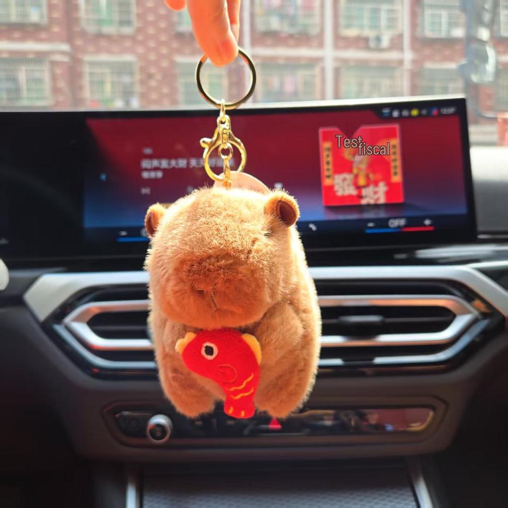2025 Capybara Plush & Keychain Set - Cute & Quirky Capybara-kun for Bags