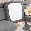 Jacquard Sofa Seat Cover Stretch Plain Sofa Covers Removable Couch Cover For Living Room Chaise Lounge L-Shaped Home Pets