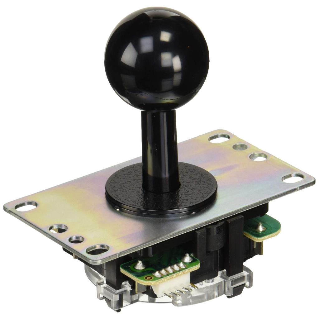 SANWA Denshi Schwarzer Joystick Hebel JLF-TP-8YT-SK-K Arcade Controller