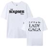The MAYHEM Ball T-Shirt Short Sleeve Cotton Female Tshirts Casual Summer Singer Printing Tee-shirt O-neck Loose Women T Shirt