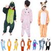 Pijamale Flanel Animal Copii Cosplay Drăguț Onesie Haine de Dormit Petrecere Acasă Haine de Lounge