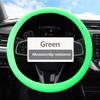 Universal Car Summer Silicone Steering Wheel Cover Elastic Glove Cover Texture Soft Multi Color Auto Decoration DIY Accessories