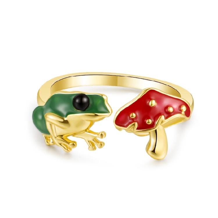 Cute Animal Shape Open Finger Ring Jewelry Women Girl Stackable Ring Ornament