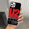 Band U-U2 Rock Phone Case for Iphone 17 Air 16 15 Plus 14 13 Mini 12 11 Pro Max 16E 7 8 SE 2020 Soft Funda Print Shell 17 Air 16