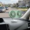 360° Rotating Mini Fan Low Noise Auto Electric Fan Mute Auto Ventilation Fan  Dashboard