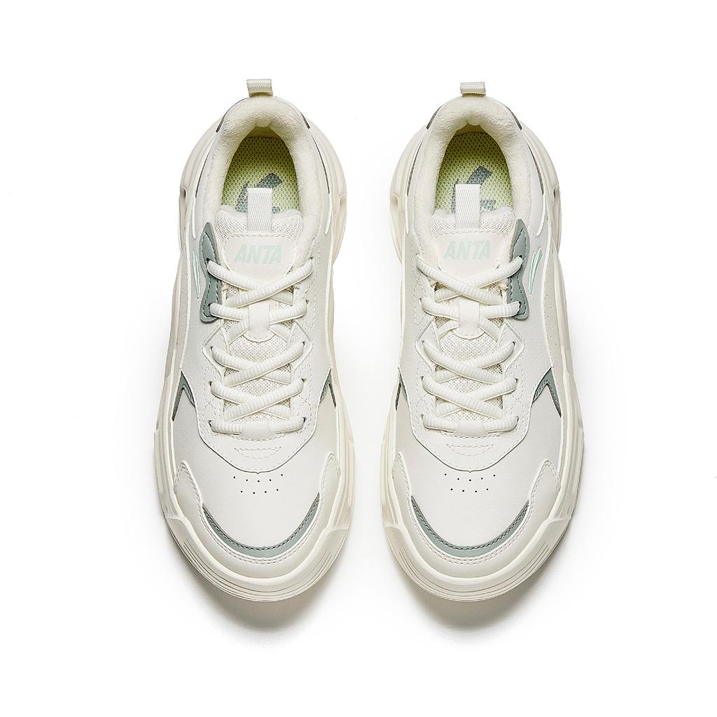 Anta Rabbit Shoes Low top Casual Shoes Women's White Green 922528851F-8