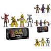 Superbe lot de 4 figurines articulées Five Nights At Freddy's Pizza Simulator pour une collection ultime