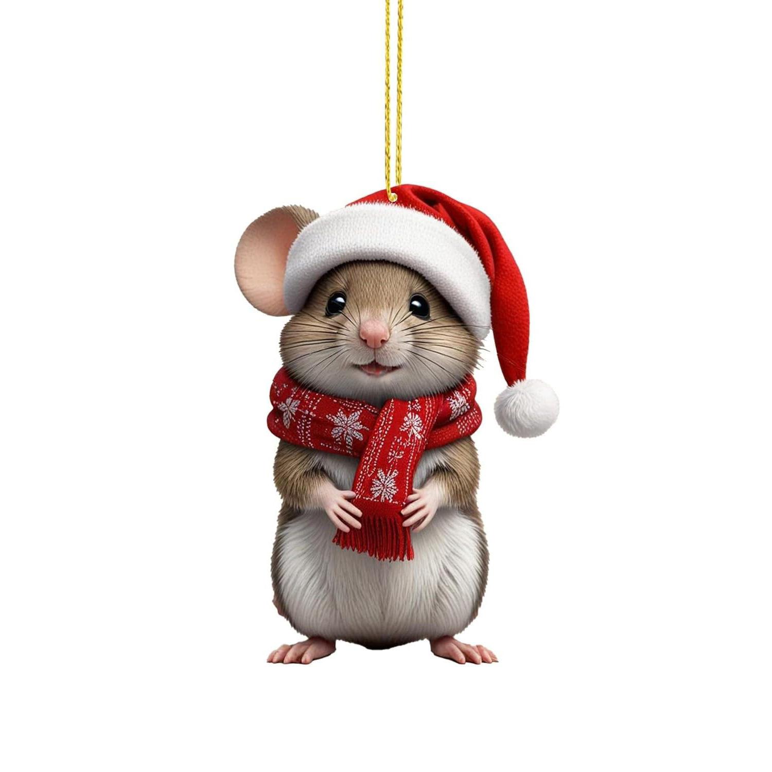 

2D Симпатичный автомобильный акриловый плоский брелок для зеркала заднего вида One Size