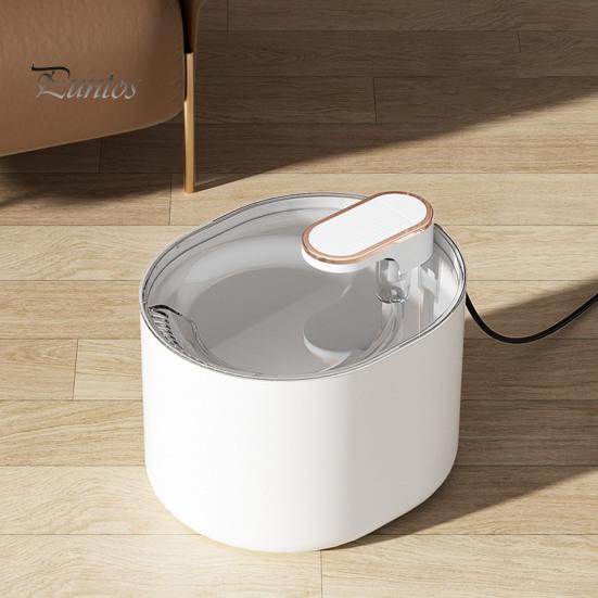 Pet Silent Cat Water Fountain 3L Water Dispenser USB Charging Pump Dog Pet Drinking Bowl Quick Assembly 3 Layers Filters Easy Clean Pet Drinking Bowl