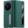 Vivo X Fold6 Genuine Leather Flip Case With Stand Smart Window Shockproof Protector