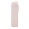 Pure Desire Style Sexy Slim Fit 2-Piece Set Long Sleeve T-Shirt Flare Pants / Midi Skirt Women