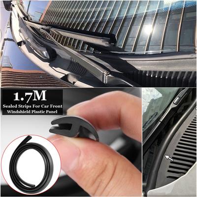 Rubber Seal Trim Strips Universal Car Front Windscreen Wiper Windshield Panel
