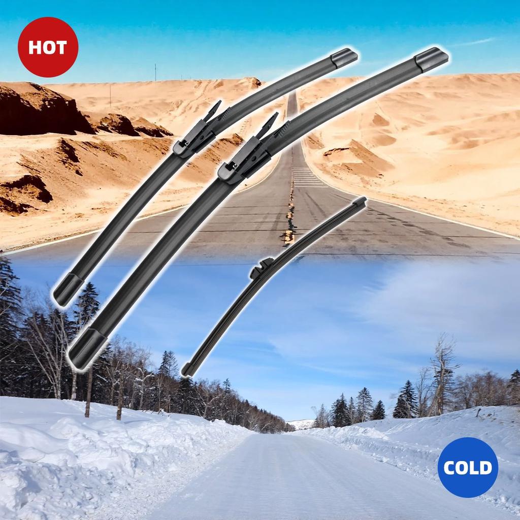 3 sztuk dla Ford Explorer 2011-2017 26 "22" 11 "przednie tylne pióra wycieraczek szyby przedniej szyby nóż do okien akcesoria 2012 2013 2014 2015 2016 2017