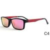 2076 New Large Square Frame Magnetic Clip-On Men's Polarized Sunglasses - Multi-Color Options