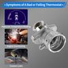 X Autohaux Thermostat Housing Assembly for Dodge Sprinter 2500 3500 2007-2008 No.2732000215