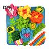 Dog Snuffle Mat Interactive Dog Puzzle Toy Dog Slow Feeder Treat Mat Dog Feeding Pad Licking Mat Pet Snuffling Mat