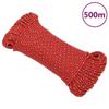 152384 vidaXL Boat Rope Red 4 Mm 500 M Polypropylene