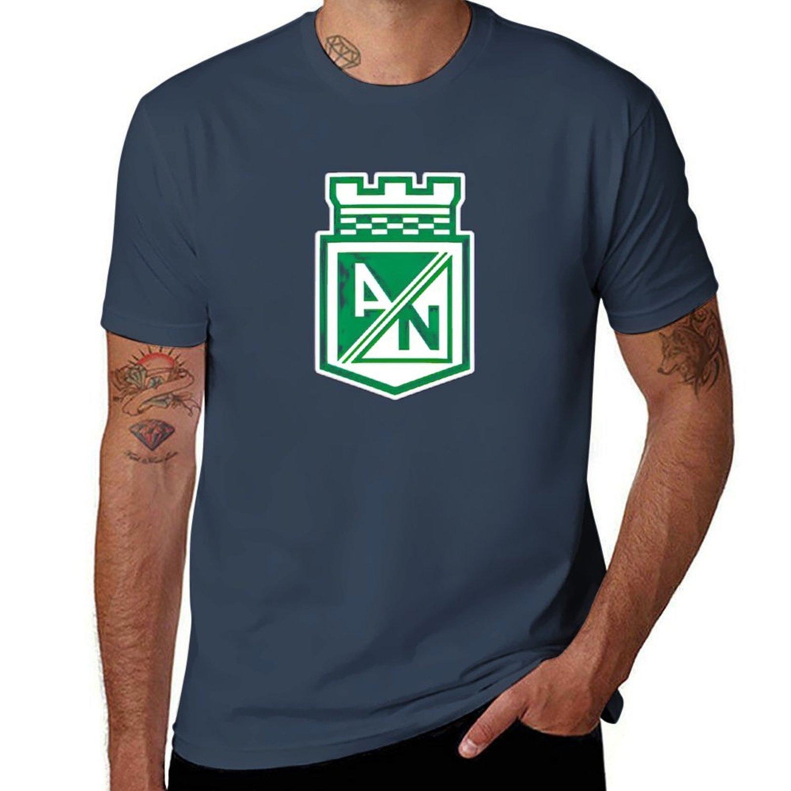 Atletico Nacional Faded Tshirt Plus Size Basic Short Sleeve Top S