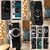 Retro Classic Vintage Camera For Huawei Nova 9 10 SE 11 Pro Y60 Y70 Y90 Y61 Y91 Y72 Y73 12i 11i 8i P20 P30 P40 Lite Case