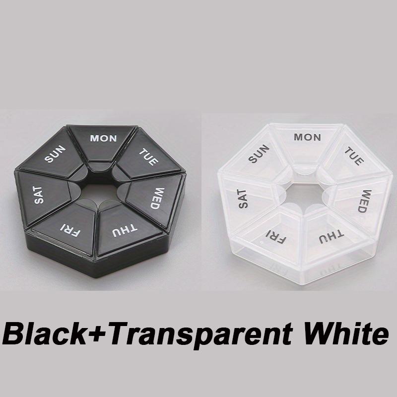 7 Day Pill Box Organizer Portable Travel Pill Storage Box Daily Medicine Pills Reminder For Travel Outdoor Accessories