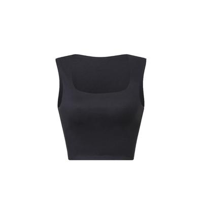 Women's Square Collar Sleeveless Top Slim-fit Chest Small Vest