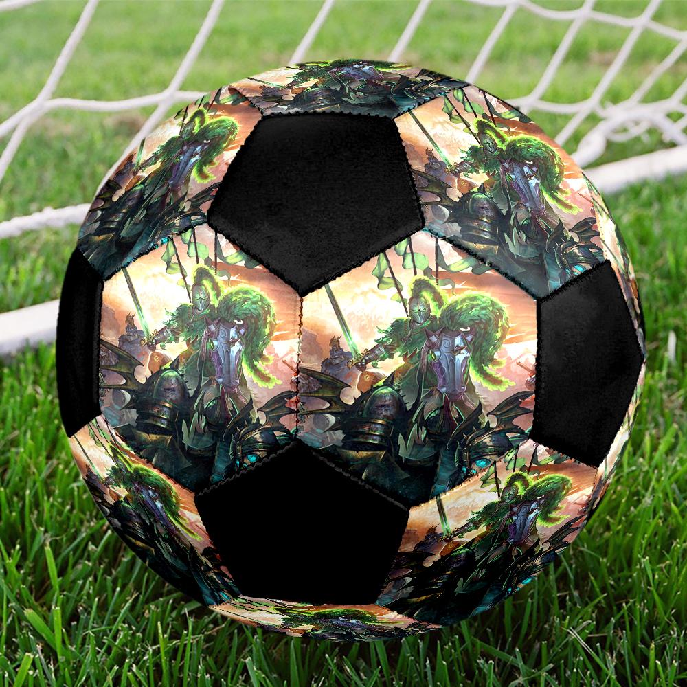 Total War Theme Size 5 Soccer Ball, Suitable for Both Indoor and Outdoor Matches, a Gift Suitable for Everyone.