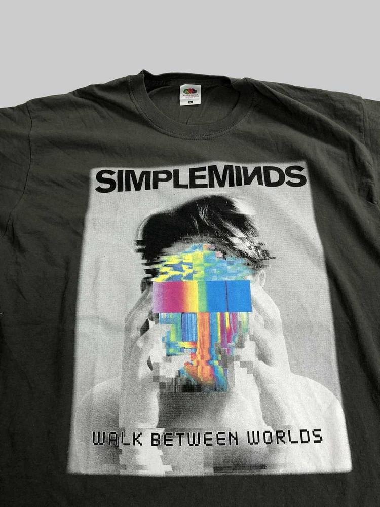 Vintage 2018 Simple Minds Band T-shirt Cotton Unisex All Sizes US1559 Unisex T-Shirt L
