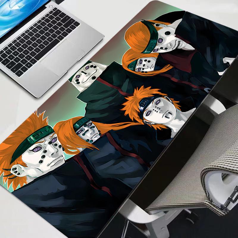 Mouse Pad Gamers Large Computer Extended Game Mousepad Naruto Desk Mat Keyboard Rubber Anime Durable Durable Carpet